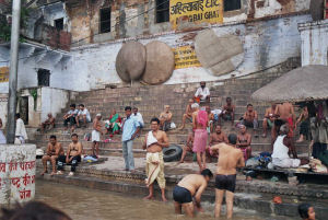 Am Ganges in Varanasi/Benares