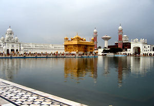 der Goldene Tempel in Amritsar