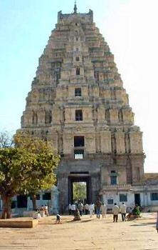 Hampi Karnataka - der Virupaksha Tempel