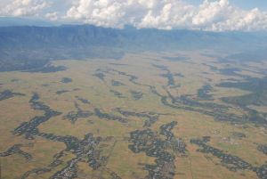 Luftaufnahme von Manipur
