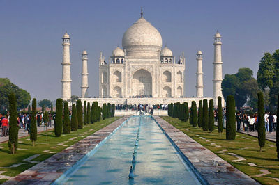 Das Taj Mahal in Agra / Indien