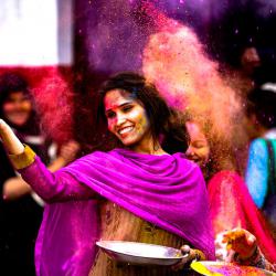 Farbenfrohes Indien - besonders zum jährlichen Holi Fest im März